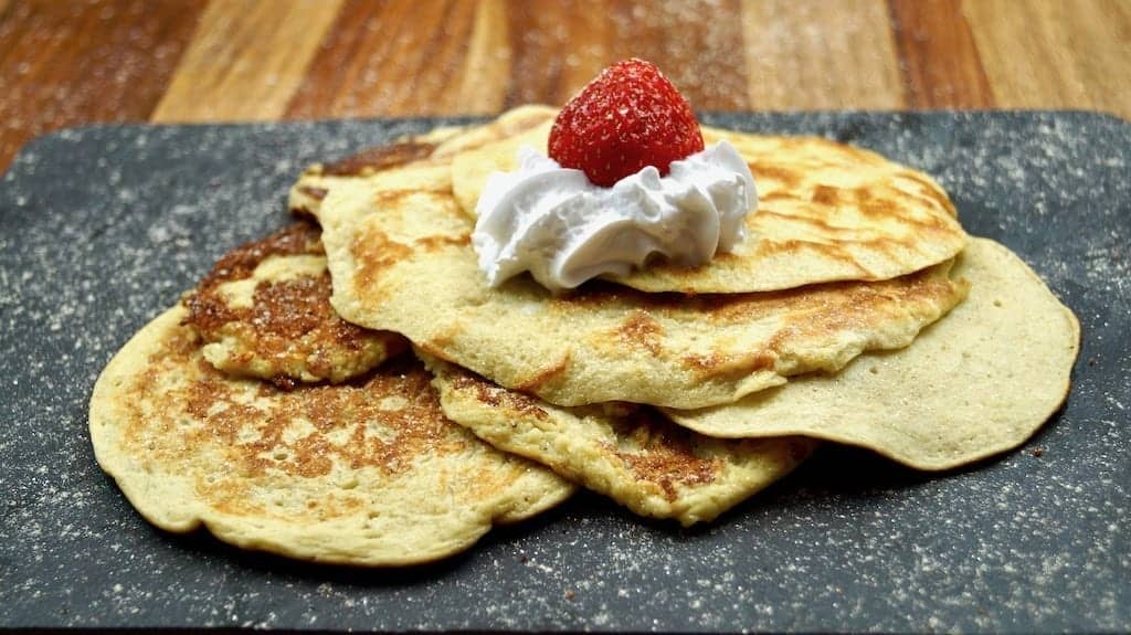 Gesunde Bananen Pfannkuchen