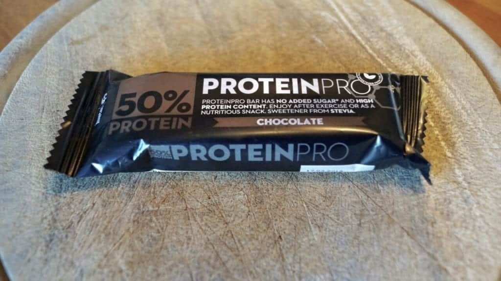 FCB 50% Protein Pro Bar Test