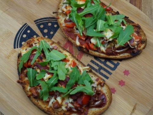 Rustikales Pizza-Ofenbrot