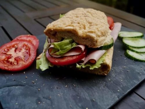 puten sandwich baguette