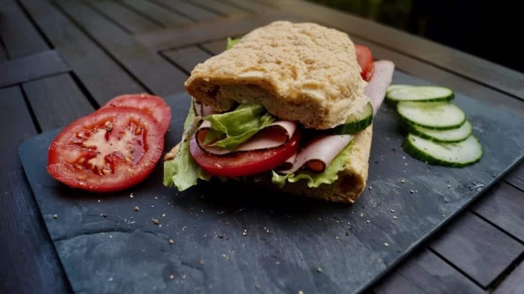 puten sandwich baguette