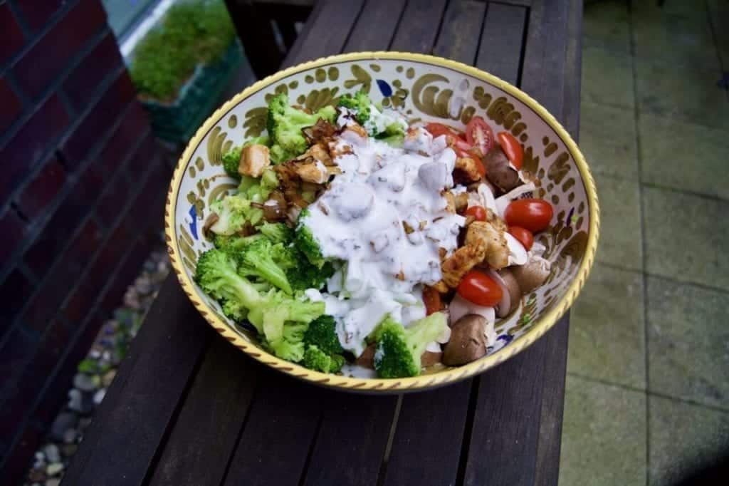 Gesundes Chicken Bowl Rezept