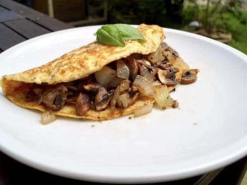 Champignion omelette