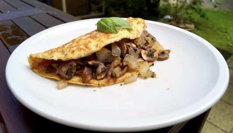 Champignion omelette