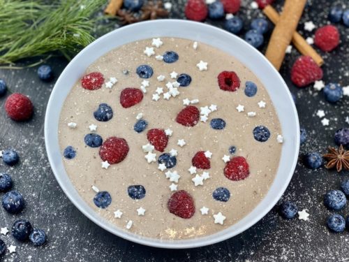 Gesunder Hafer-Pudding der Superlative