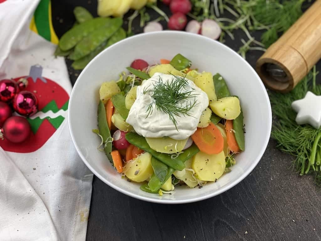 Platz 7: Ein Veganer Kartoffelsalat