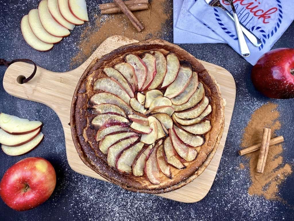 Apfel Quark Kuchen Mein Apfel-Quark Kuchen