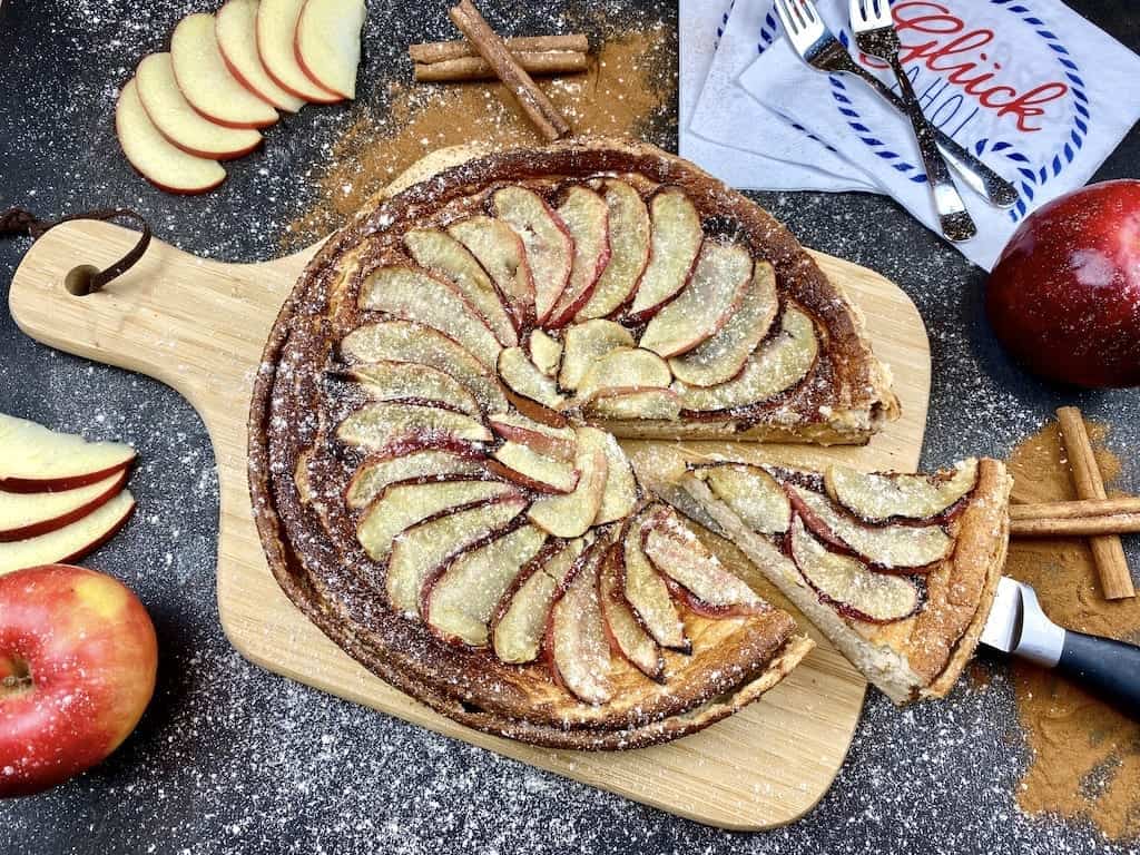 Apfel Quark Kuchen 1 Gesunder Apfelkuchen mit Quark und Zimt