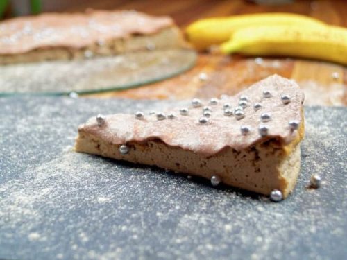 gesunder Bananen quarkkuchen