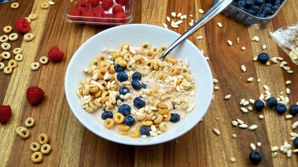 Blaubeer Protein Knuspermüsli