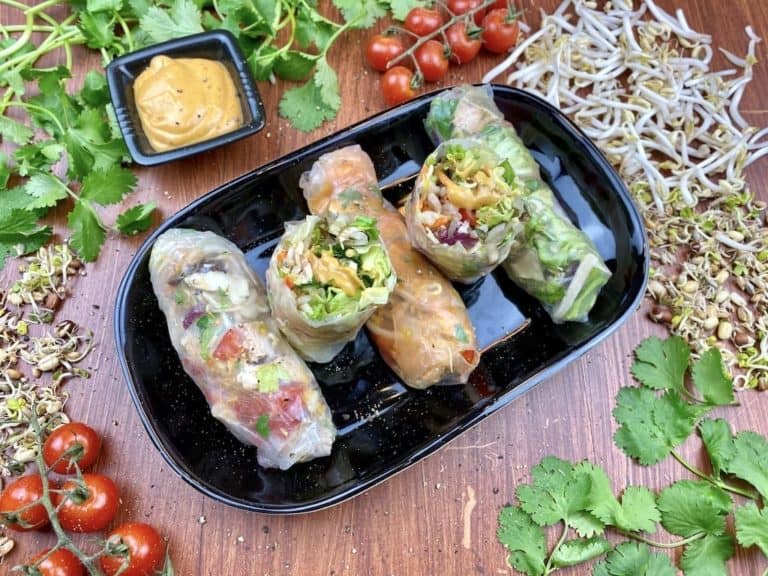 Gesunde Sommerrollen