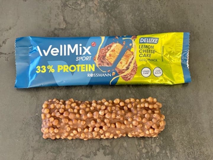 wellmix sport riegel deluxe test Optik des WellMix Sport Riegel Deluxe