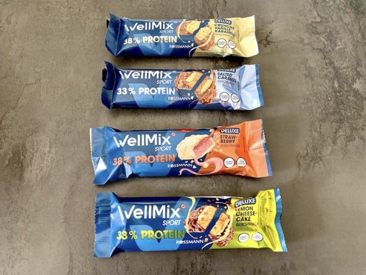 wellmix sport riegel deluxe test Die WellMix Proteinriegel Geschmackssorten