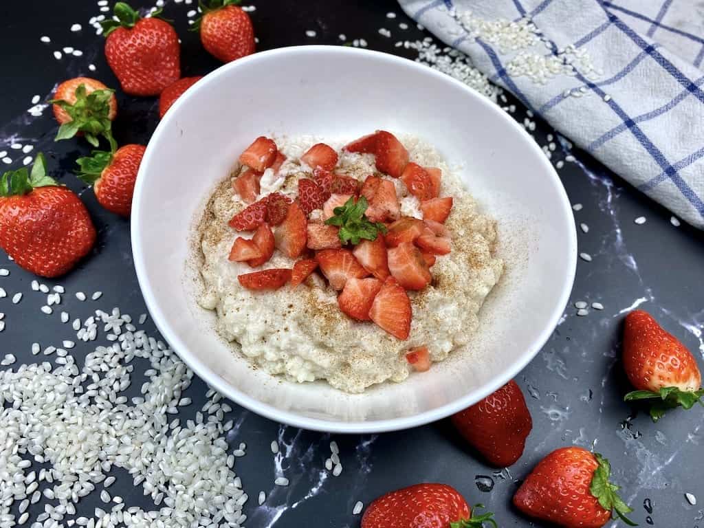 Gesunder Milchreis ohne Milch und Zucker