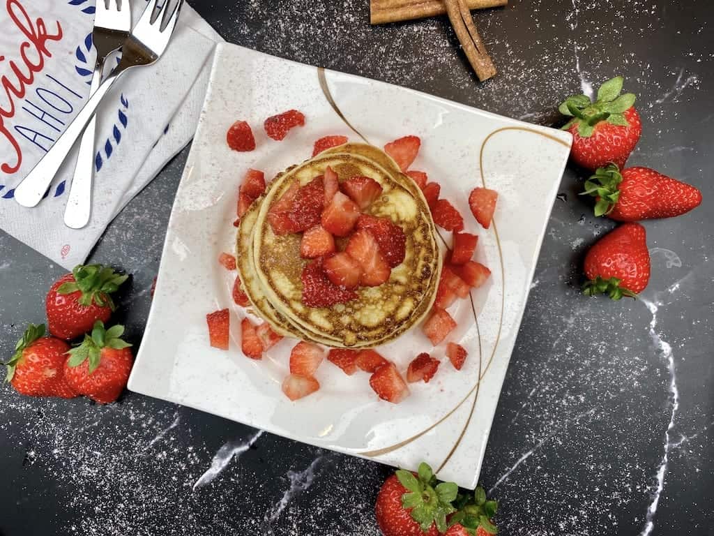 Protein Pfannkuchen mit Quark