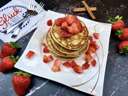 Protein Quark Pfannkuchen