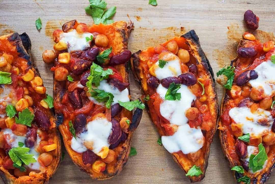 Süßkartoffel Tacos