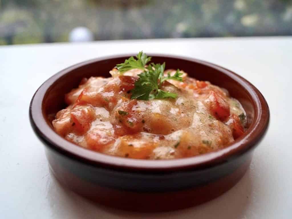 gesundes Bruschetta