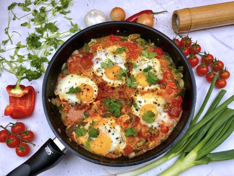 gesundes Shakshuka Rezept