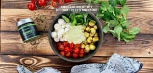 Gnocchi-Salat mit Joghurt-Pesto Dressing Rezept