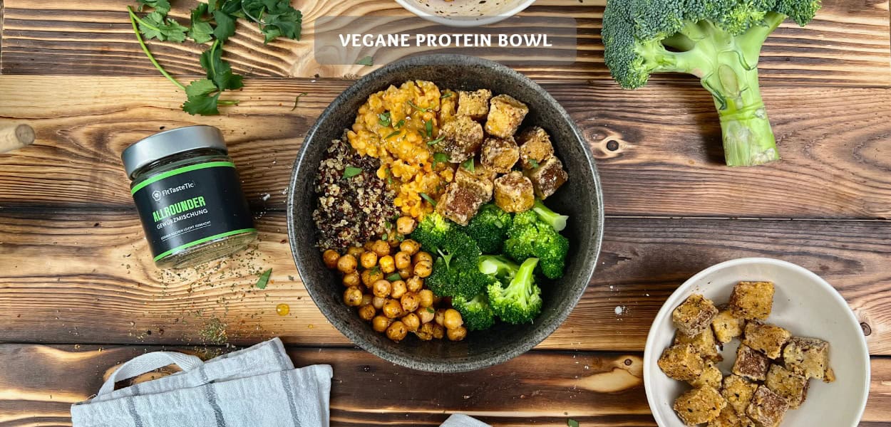 Vegane Protein Bowl