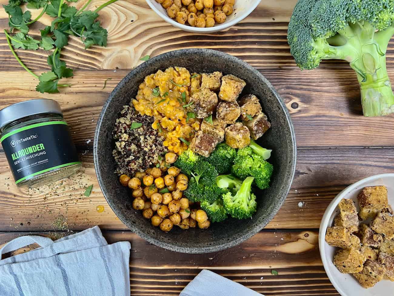Vegane Protein Bowl