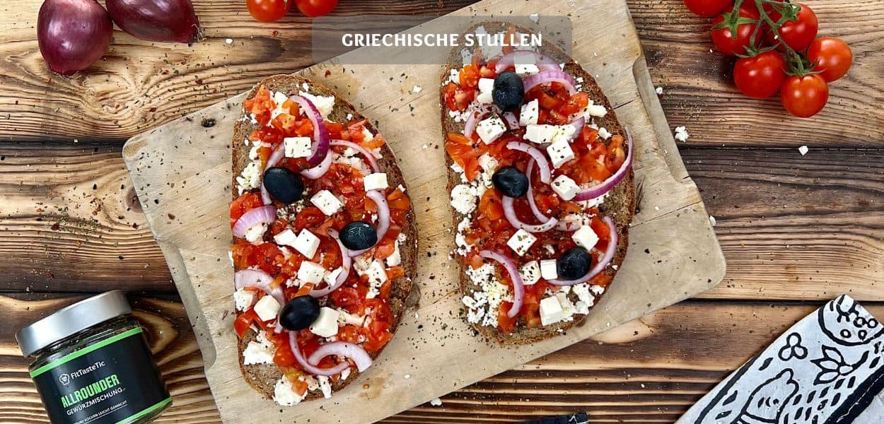 Griechische Stullen Rezept
