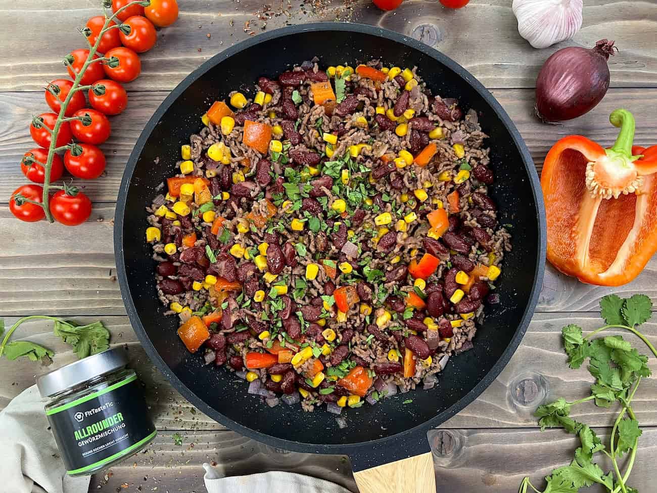 Einfache Mexikanische Bauern Pfanne