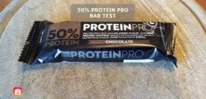 50% Protein Pro Bar Test! 50% Protein Pro Chocolate von FCB Sweden