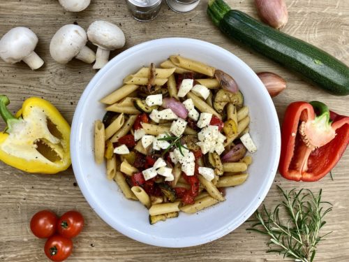 Antipasti Nudelsalat