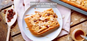 Apfel-Hefekuchen vom Blech
