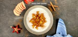 Apfel-Zimt Quark