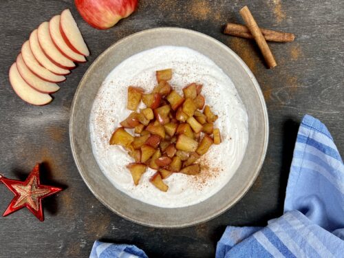 Apfel-Zimt Quark