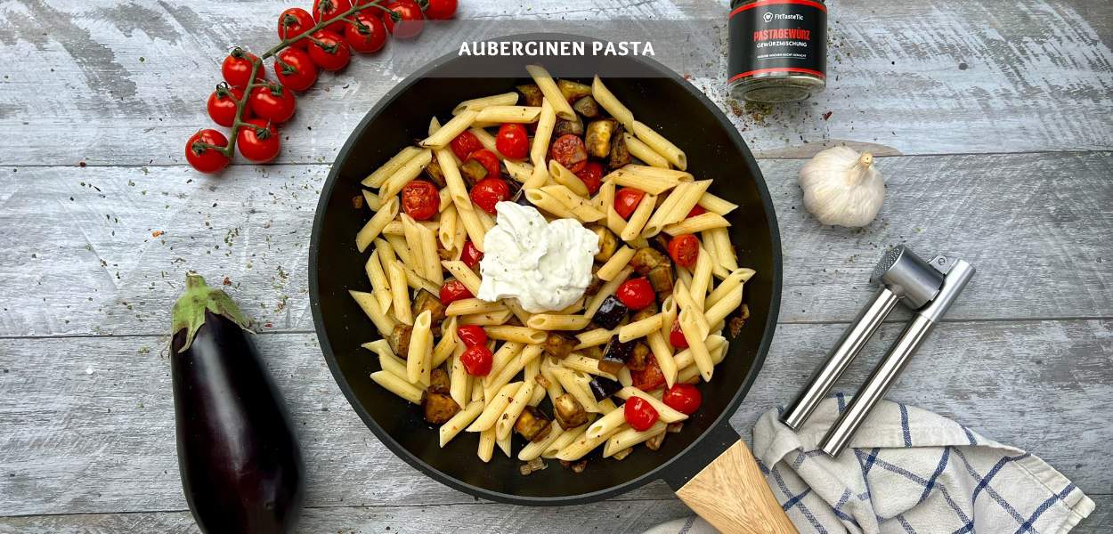 Auberginen Pasta