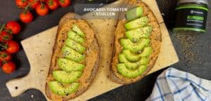 Avocado-Tomaten Stullen Rezept