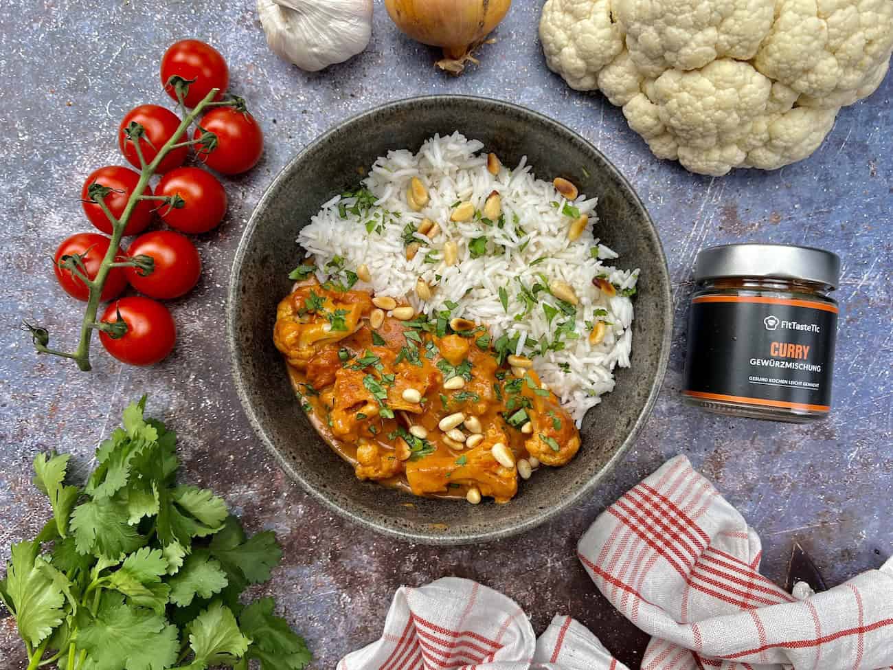 Blumenkohl Tikka Masala