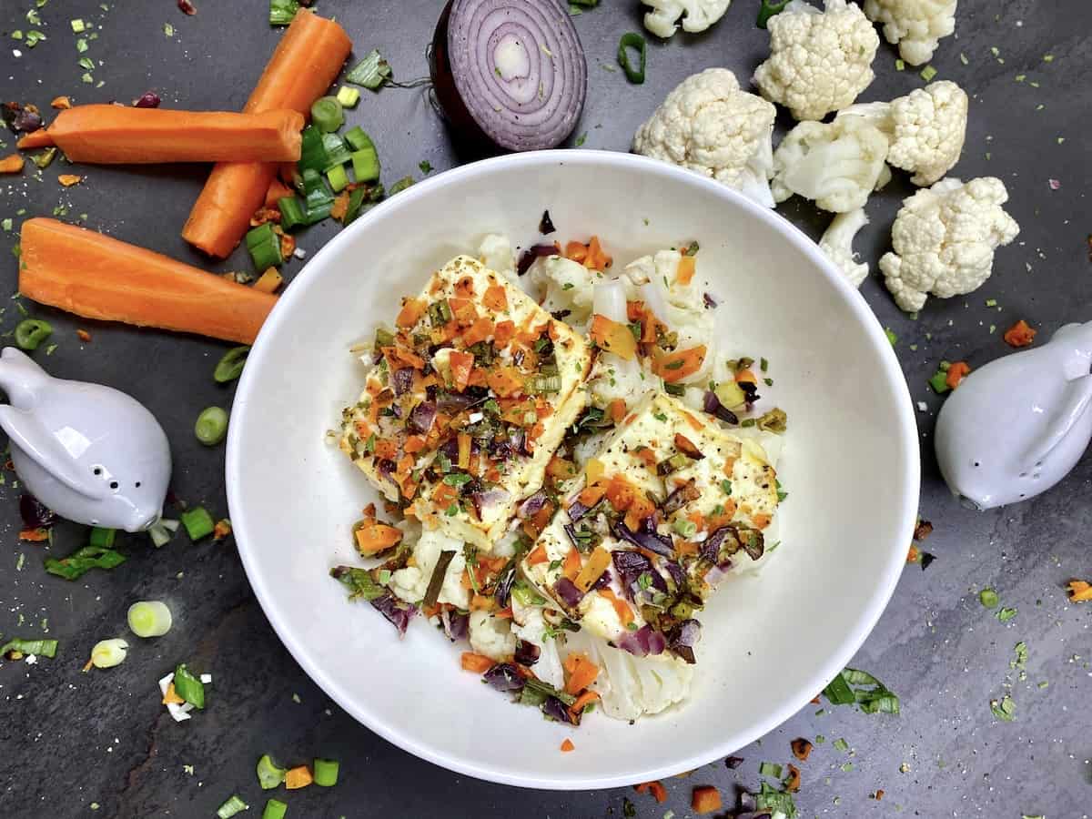 Blumenkohl mit Schafskäse