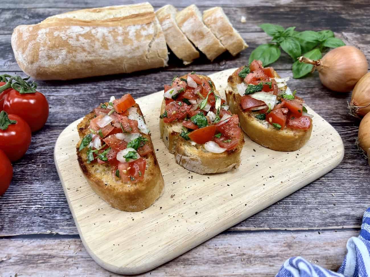 Bruschetta Brote Bruschetta Brote