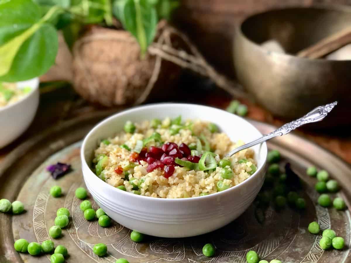 Bulgur Rezept mit Erbsen Bulgur Rezept mit Erbsen