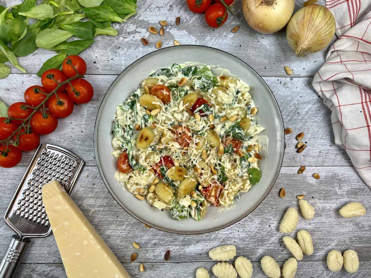 Cremige Gnocchi-Pfanne