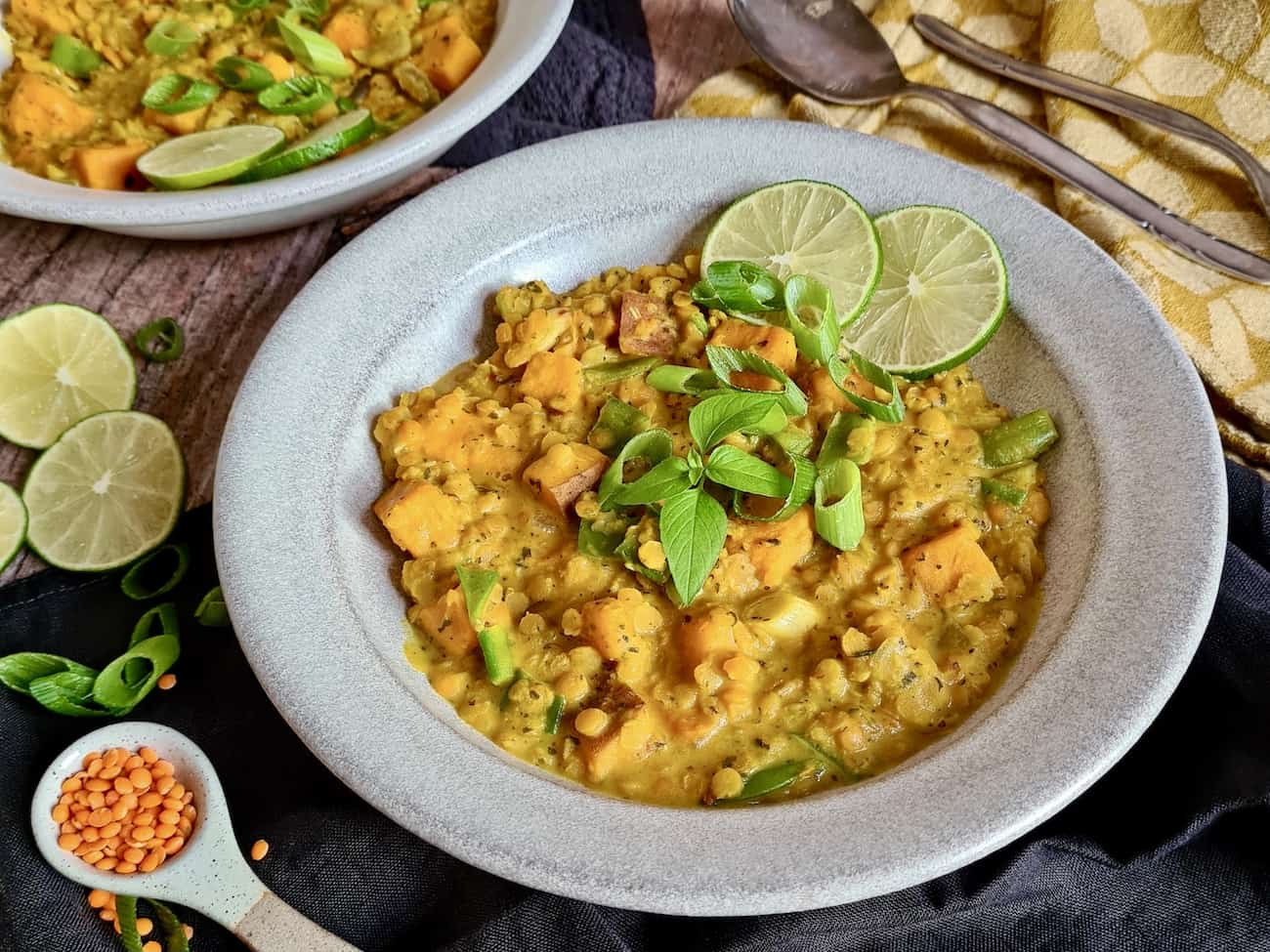 Cremiges Linsen Curry Cremiges Linsen-Curry