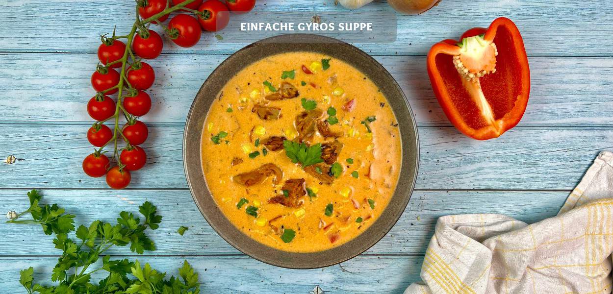 Einfache Gyros Suppe