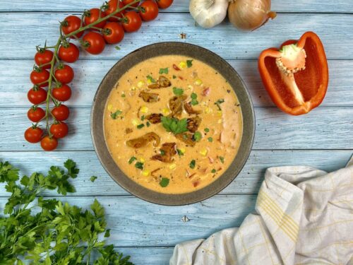 Einfache Gyros Suppe