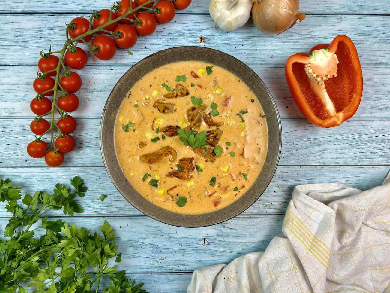 Einfache Gyros Suppe