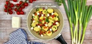 Einfache Kartoffelpfanne