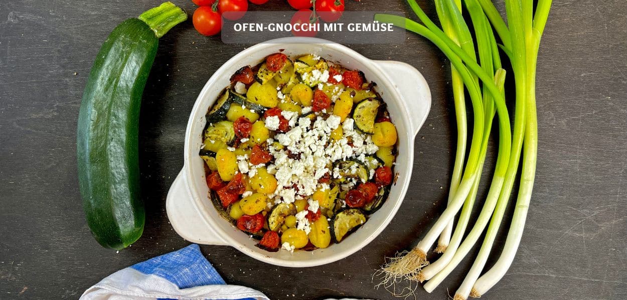Ofen-Gnocchi mit Gemüse
