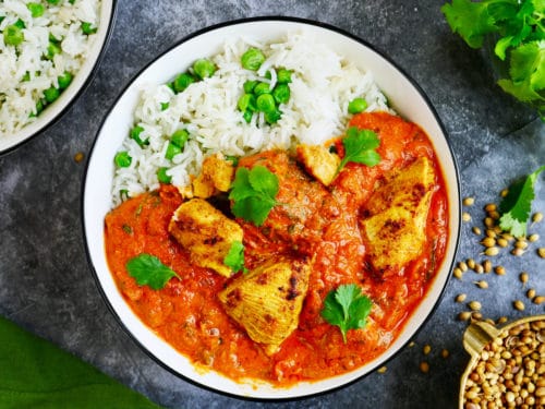 Einfaches Chicken Tikka
