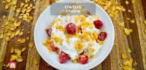 Eiweiß Traum - gesundes Eiweiß fluff Rezept