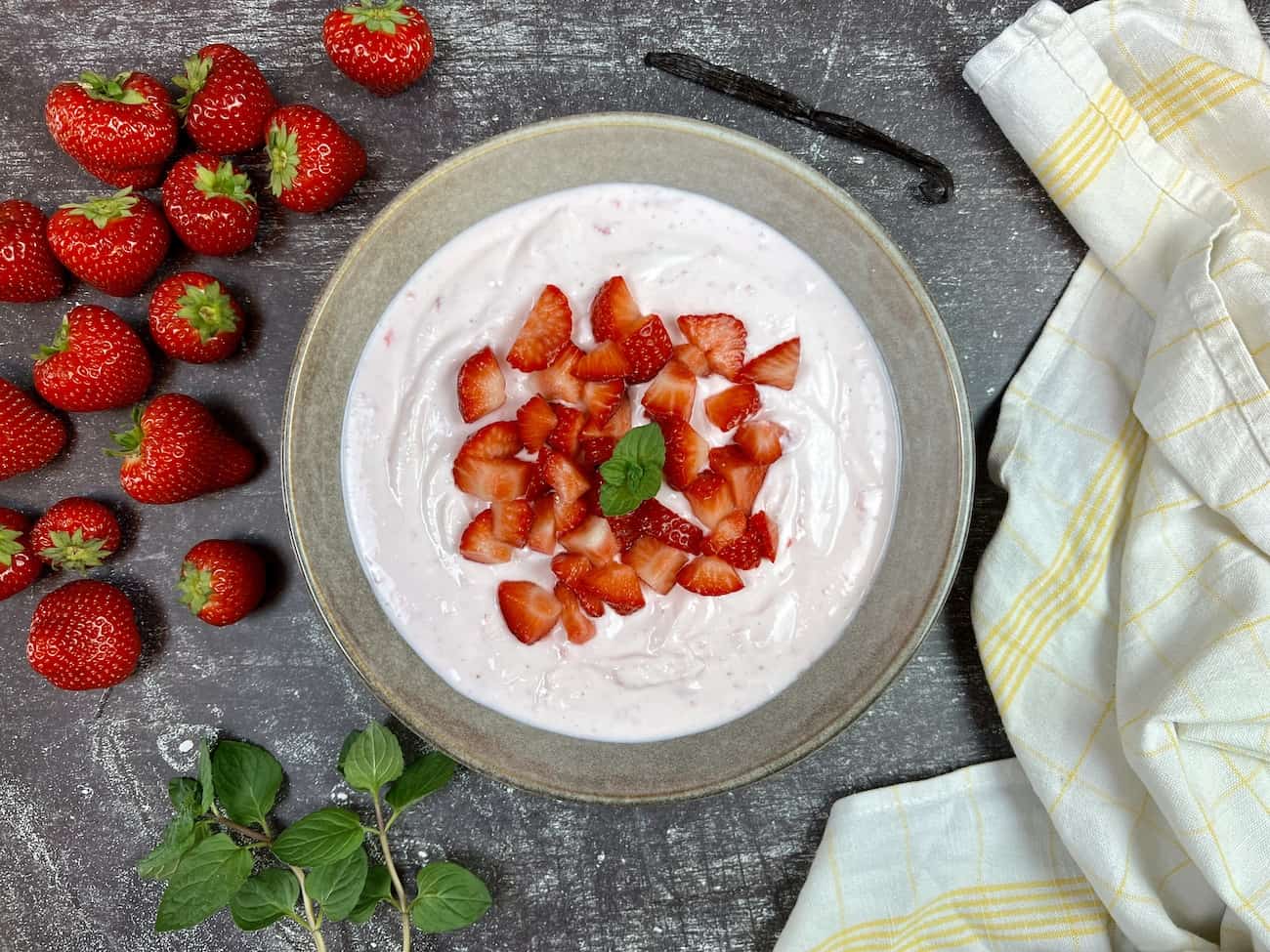 Erdbeer Quark Erdbeer-Quark