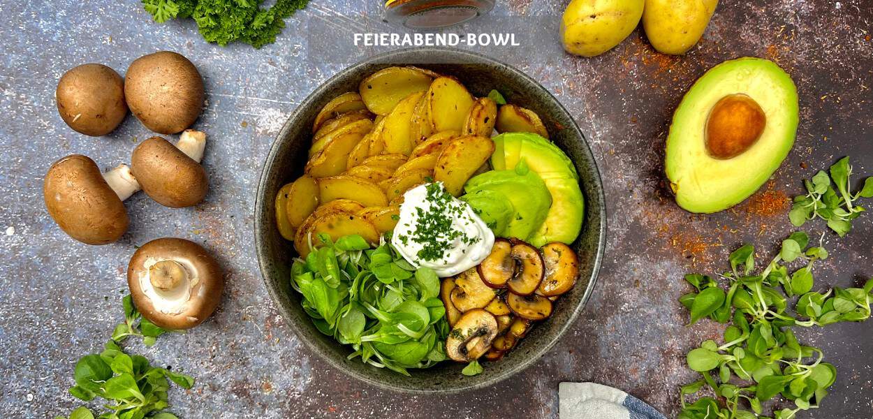 Feierabend Bowl Rezept Feierabend-Bowl
